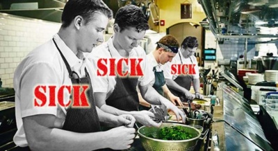 Half of American Fast Food Employees Still Goes to Work Despite Being Sick