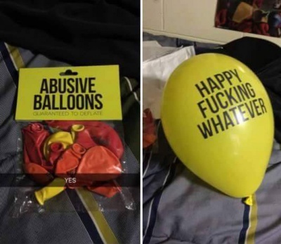 These Abusive Balloons