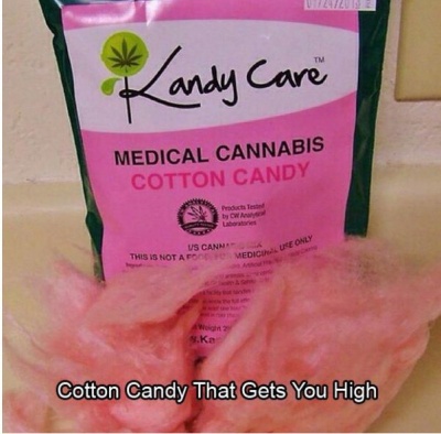 Cannabis Cotton Candy