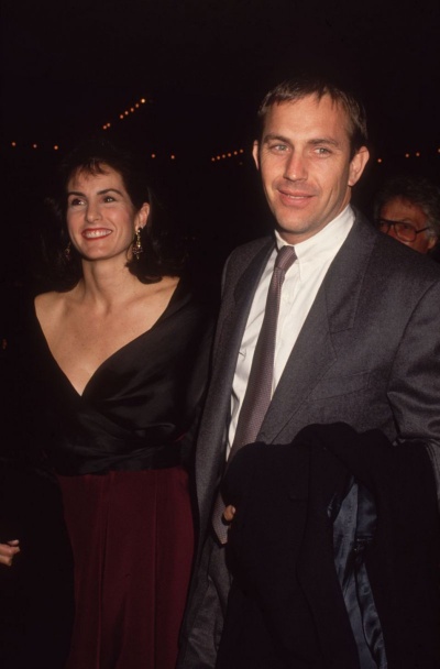 Kevin Costner and Cindy Silva