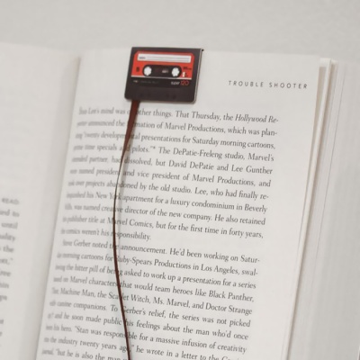 Cassette Tape Bookmark