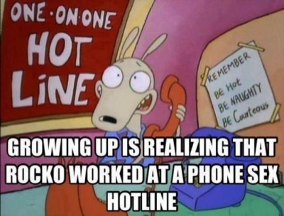 Rocko Worked as a Phone Sex Operator