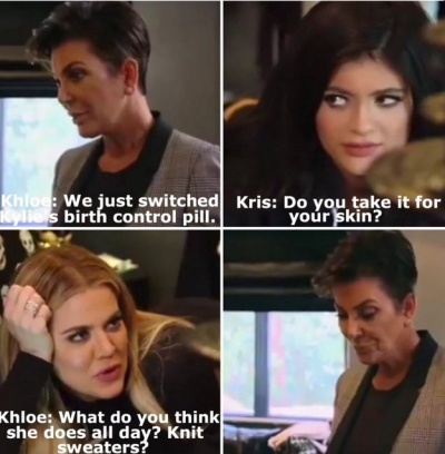 When Kris Asked Why Kylie On Birth Control!