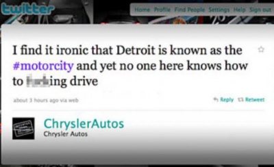 Scott Bartosiewicz Fired for Messing up Chrysler's Twitter Page