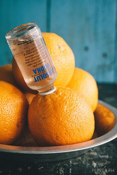 Vodka and orange