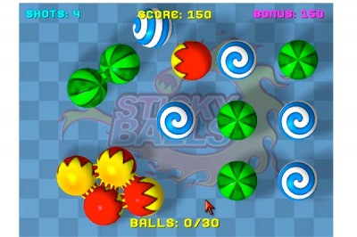 Sticky Balls