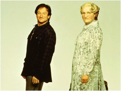 Robin Williams as Mrs. Doubtfire