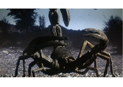 Giant land scorpion
