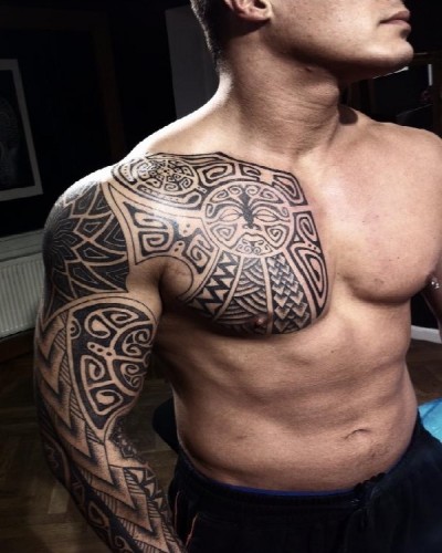 Polynesian tattoo