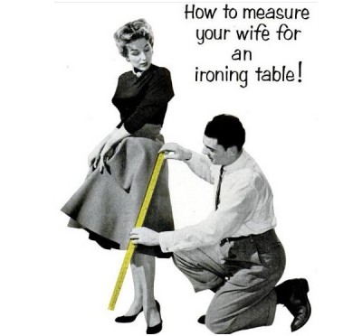 Ironing table