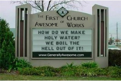 The First Church of Awesome Works