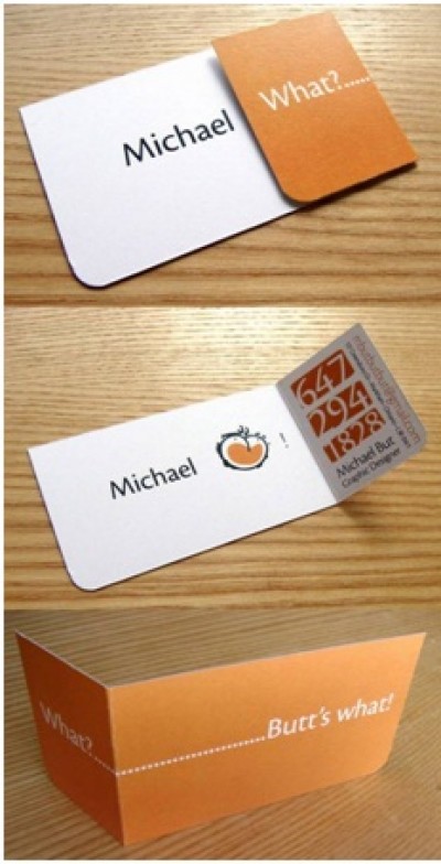 Chicken Butt Business Card