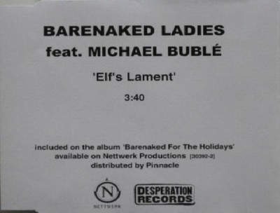 Elf's Lament - Barenaked Ladies & Michael Buble