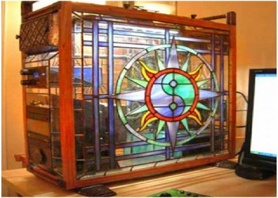 Stained Glass Computer/PC Case