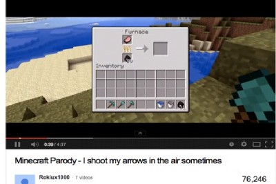 Taio Cruz's Dynamite Parody - MInecraft - Shoot My Arrows In The Air