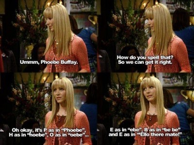 Phoebe was so good at spelling