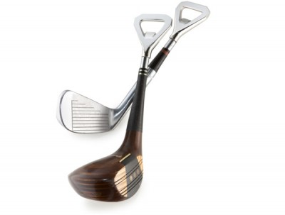 Gold Club Bottle Opener