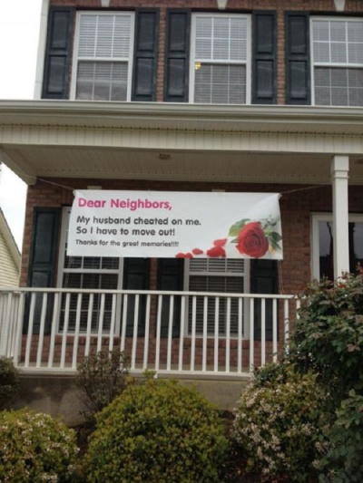 We Guess that Husband Will Never Freely Walk in that Neighborhood Again