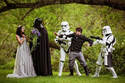 This Star Wars Themed Wedding