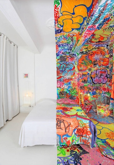 A Half Graffiti Hotel