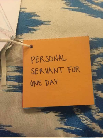 Personal Servant for One Day