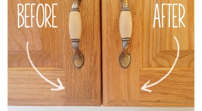 Keep Your Cabinets Clean and New With Baking Soda Paste