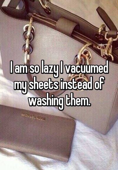 Vacuum Your Sheets If You are too Lazy to Wash Them