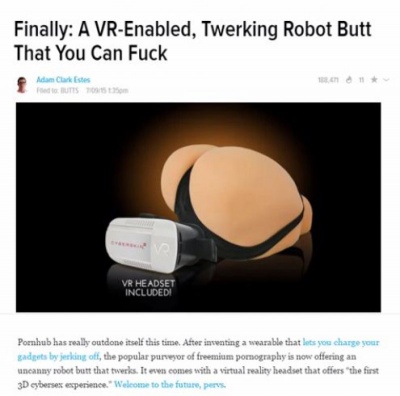 A Twerking Butt Robot