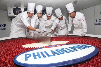 The biggest cheesecake
