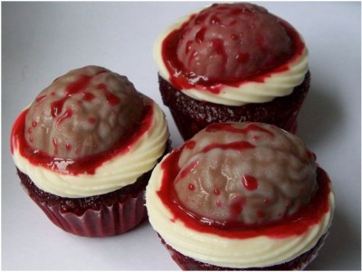 Brain Cupcakes