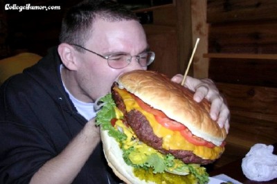 You Eat A Burger For Breakfast