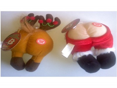 Christmas Buttocks Ornaments