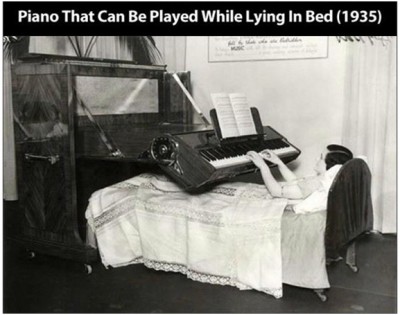 Play That Piano While lying Down