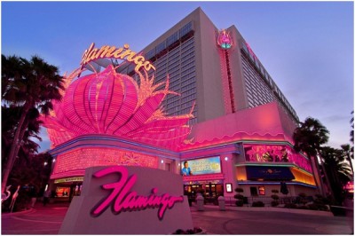 The flamingo Hotel and Bugsy Siegel