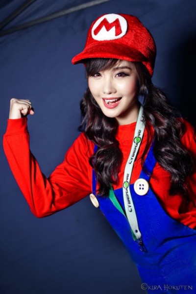 Long haired Mario