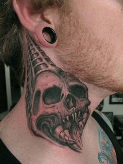 The skull from nowhere