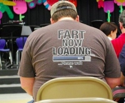 Stay clear for when it has loaded