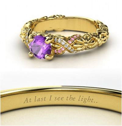 Rapunzel Engagement Ring