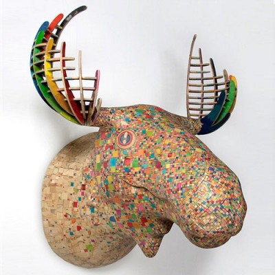 The colorful moose