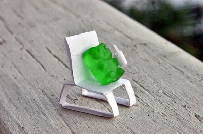 Green Gummi bear