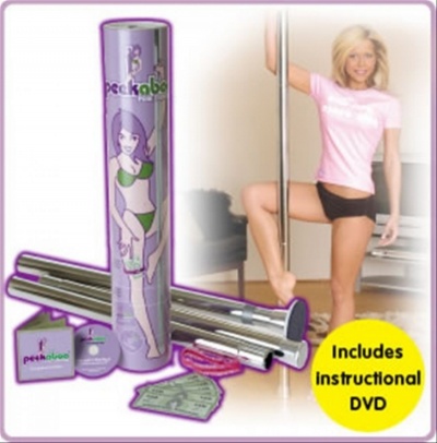 A Mini Pole Dancer Kit Including Instructional DVD