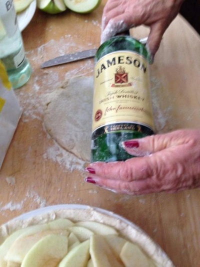 Who Needs a Dough Roller, When There is a Whisky Bottle