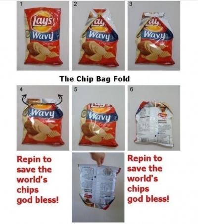 This is How You Need to Handle Your Bag of Chips