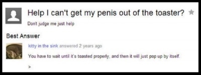 Penis in Toaster