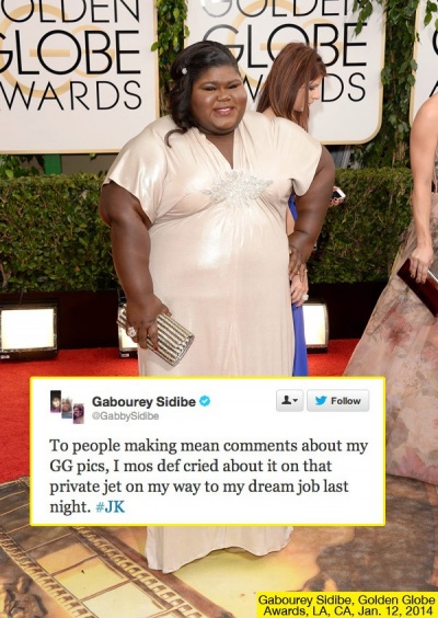 Gabourey Sidibe vs. Mean Fans