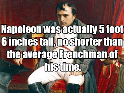 Napoleon Wasn't a Short Guy