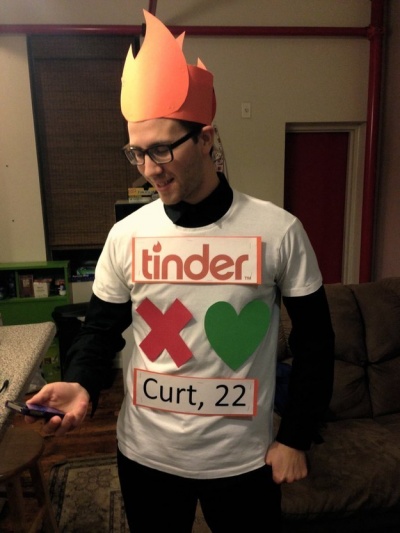 Tinder Halloween Costume