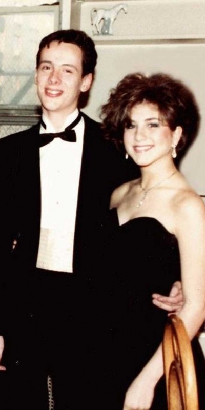 Jennifer Aniston In Her Prom Dress
