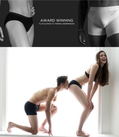 Flatulence Filtering Underwear