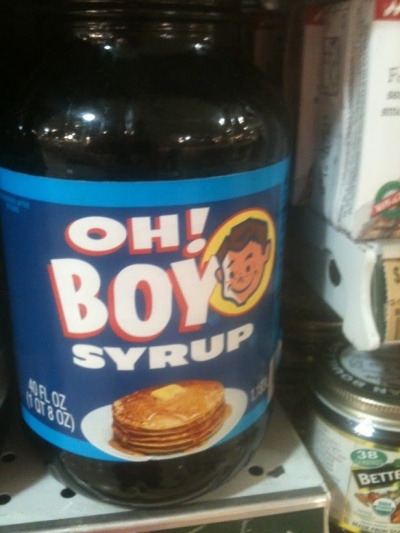 Boy Syrup, Any Takers?